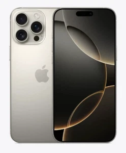 Apple iPhone 16 Pro Max - Unlocked - Natural Titanium - 1TB - Good - Picture 1 of 1