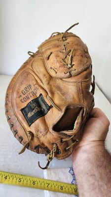 Guante de béisbol vintage MacGregor Catchers lanzamiento a la derecha G180 Foto 1 de 4