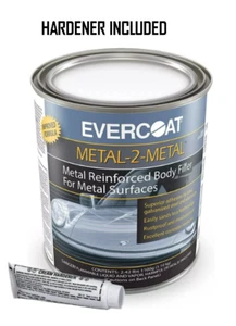 Nuevo Evercoat 889 Metal 2 Relleno de cuerpo reforzado con metal para superficies metálicas Cuarto - Imagen 1 de 8