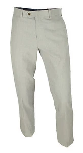 NUEVOS PANTALONES DE ALGODÓN GRIS AZUL SEERSUCKER VINTAGE SLIM FIT BAR III PARA HOMBRE $175 - Imagen 1 de 3