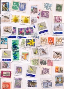 46 SWITZERLAND stamps on paper. - Picture 1 of 1