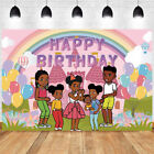 Gracies Corner Backdrop Kids Happy Birthday Party Photo Background Banner Prop