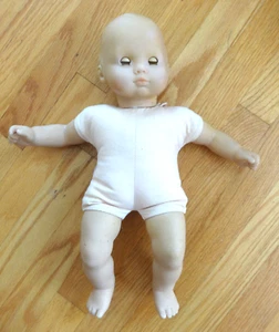 VTG PLEASANT CO AMERICAN GIRL BITTY BABY DOLL BLONDE BLUE EYES 24H9 AS IS GUC - Picture 1 of 21