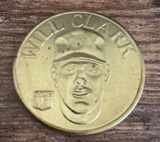 Will Clark 1992 Sport Stars MLB Brass Collector Coin San Francisco Giants