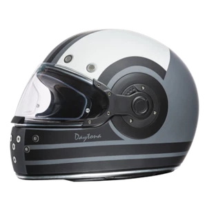 Daytona Retro D.O.T. Racer Full Face Motorcycle Helmet - Picture 1 of 7