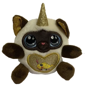 Peluche de unicornio para perro cachorro alas doradas brillo Zuru Rainbocorns de colección - Imagen 1 de 3