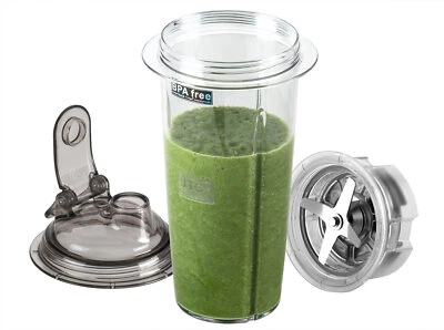JTC Omniblend Smoothie Mix&Go-Set Trinkbecher Becher Behälter + Adapter f Mixer - Bild 1 von 3