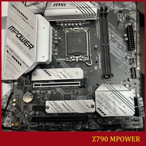FOR MSI Z790 MPOWER LGA 1700 DDR5*2 Intel 128GB Micro ATX Motherboard Test OK - Picture 1 of 4
