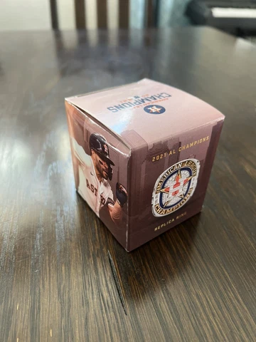 Houston Astros Jose Altuve 2021 AL Championship replica ring Cover