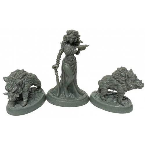 RPR44170 Reaper Miniatures Bones Black: Circe and Pigs - Image 1 of 1