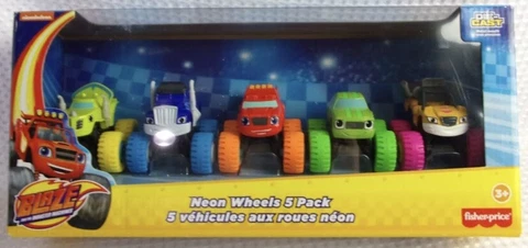 Blaze And The Monster Machines Neon Wheels 5 Pack Cover