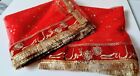 Red Nikkah Dupatta, Qabool Hai, I Do, Gold Embroidery, Traditional Pakistani