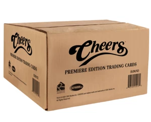 Carte collezionabili Cheers Premiere Edition sigillate 12 scatole astuccio, 24 autografi - Foto 1 di 3