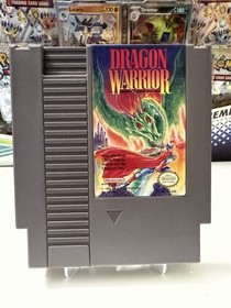 Dragon Warrior (Nintendo NES, 1989) Authentic Super Clean Cart W/ Sleeve- Tested