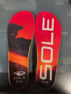 Plantillas SOLE Performance Medianas ANCHAS Hombres 11 Mujeres 13 Moldeables Cualquier Arco Corcho #K5 Foto 1 de 2