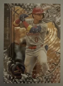 2025 Topps Chrome Cactus Jack Refractor St. Louis Cardinals Masyn Winn #12 - Picture 1 of 2