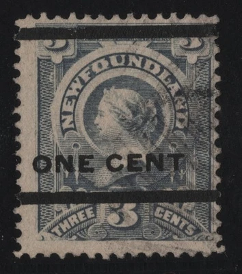 #77 Newfoundland Canada used RARE - Image 1 of 2