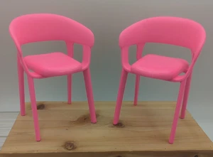 Barbie Dreamhouse Ersatzstühle rosa - Bild 1 von 5
