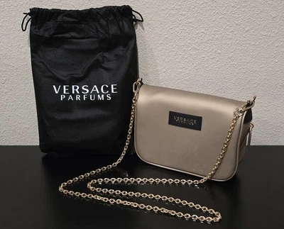 Versace Parfums Women's Gold Chain Clutch Purse Handbag - Image 1 of 4