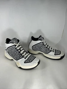 NIKE Air Jordan 29 Sneakers Shoes Cement Black White 695515-070 Size 10.5 - Picture 1 of 18