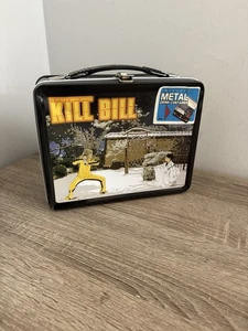 Fiambrera y termo de metal Kill Bill The Bride Neca 2004 Quentin Tarantino - Imagen 1 de 9