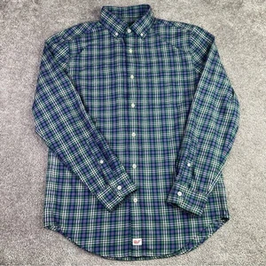 Vineyard Vines Performance Shirt Men’s Small Blue Plaid Classic Fit Murray  - Picture 1 of 9