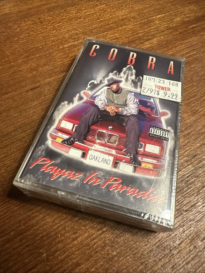 SEALED --- Cobra - Playaz In Paradise ---  GANGSTA/RAP/G-FUNK  Cali Rare! - Image 1 of 3