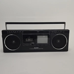 Vintage Sharp Tri Mate 3000 3T-41 AM/FM TV Microcassette Recorder Stereo - Picture 1 of 7