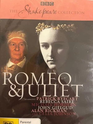ROMEO & JULIET DVD BBC Shakespeare Collection BRAND NEW! - image 1 of 2
