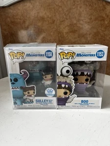 Funko Sulley And Boo Pop Vinyls Funko Exclusive - Picture 1 of 5