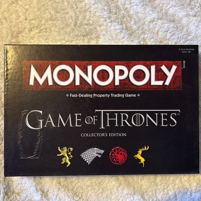 Monopoly Game of Thrones Collectors Edition 2015 Complete Set - Image 1 of 4