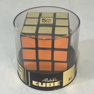 Rubik's Cube Genuine Classic Retro Toy Kids Brain Spin Masters 50th Anniversary - Picture 1 of 5
