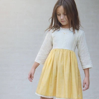 Well Dressed Wolf Yellow Victorian Dress Size 8 NWT - Image 1 of 2