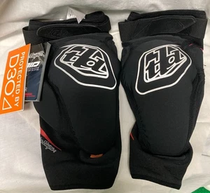 Troy Lee Designs Raid Knee Guards: Medium, Black, New With Tags! - Picture 1 of 4