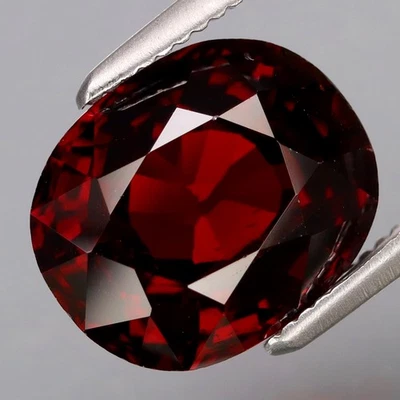 4.71Ct.Outstanding Color&Full Fire! Natural Red Spessartite Garnet Africa - Image 1 of 4