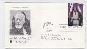 TurtlesTradingPost- Star Wars- Obi-Wan Kenobi #4143i FDC 2007- Artcraft - Picture 1 of 2