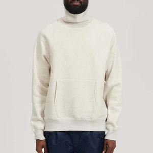 Still By Hand Men's High Neck Heavy Weight Sweatshirt, 3/L - Picture 1 of 11