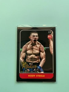 2025 P4P MMA THE ROOKIES KODY STEELE RC CUSTOM CARD 1/1 UFC ACEO - Picture 1 of 2