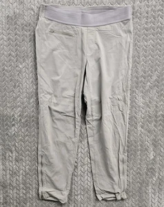 Athleta Mod Trekkie Jogginghose kurze Hose Größe 8 grau Stil 81009 Knöchelreißverschluss - Bild 1 von 10