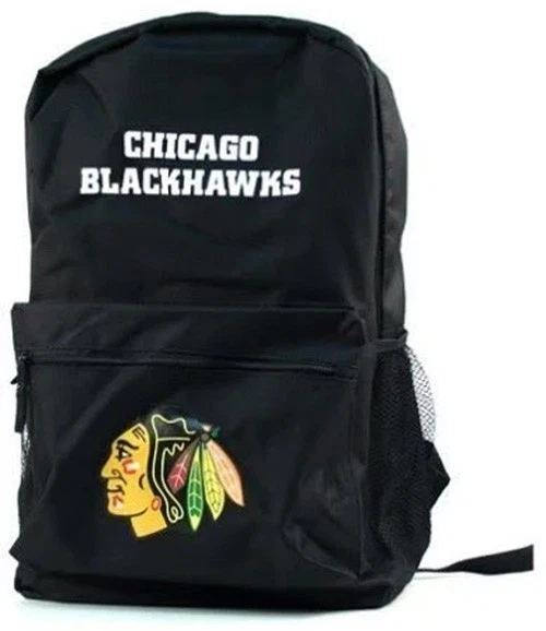 Mochila Chicago Blackhawks NHL Sprint – Bolsa escolar e de viagem 18" com logotipo da equipe - Imagem 1 de 1