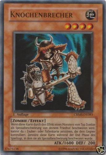 Yu-Gi-Oh 1x Knochenbrecher - - - Ultra Rare - - - CRMS - Bild 1 von 1