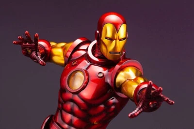 Marvel Universe Avengers Iron Man estatua de bellas artes ~ Kotobukiya ~ NUEVO EN CAJA Foto 1 de 4