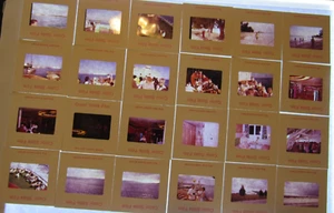 Lot of 100 Film Slides Cruise 1977 - Picture 1 of 13