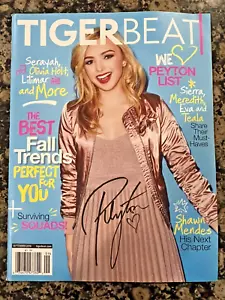 TIGER BEAT MAGAZIN SEPTEMBER 2016 PEYTON LISTE - Bild 1 von 2