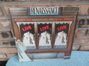 RENAISSANCE - LIVE AT CARNEGIE HALL 1976 DOUBLE LP RECORD ALBUM SIRE RARE! - Picture 1 of 21
