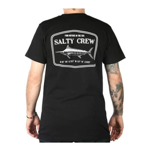 Salty Crew T-Shirt "Stealth" Short Sleeve Classic Tee (Black) - Bild 1 von 2