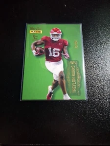 Comodín 2022 verde mate Chase SP #MB-110 Treylon Burks RC/250 ¡Como nuevo!! - Imagen 1 de 2