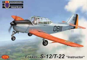 1/72 Trainer : Fokker T-S-12/T-22  Instructor [3 Options] #0425 : KP MODELS - Picture 1 of 2