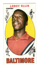 1969-1970 Topps #42 Leroy Ellis - Baltimore Bullets, Near Mint Condition