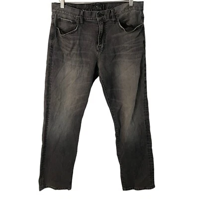 Lucky Brand Men's 221 Original Straight Black Denim Jeans Size 34x32 - Image 1 of 4